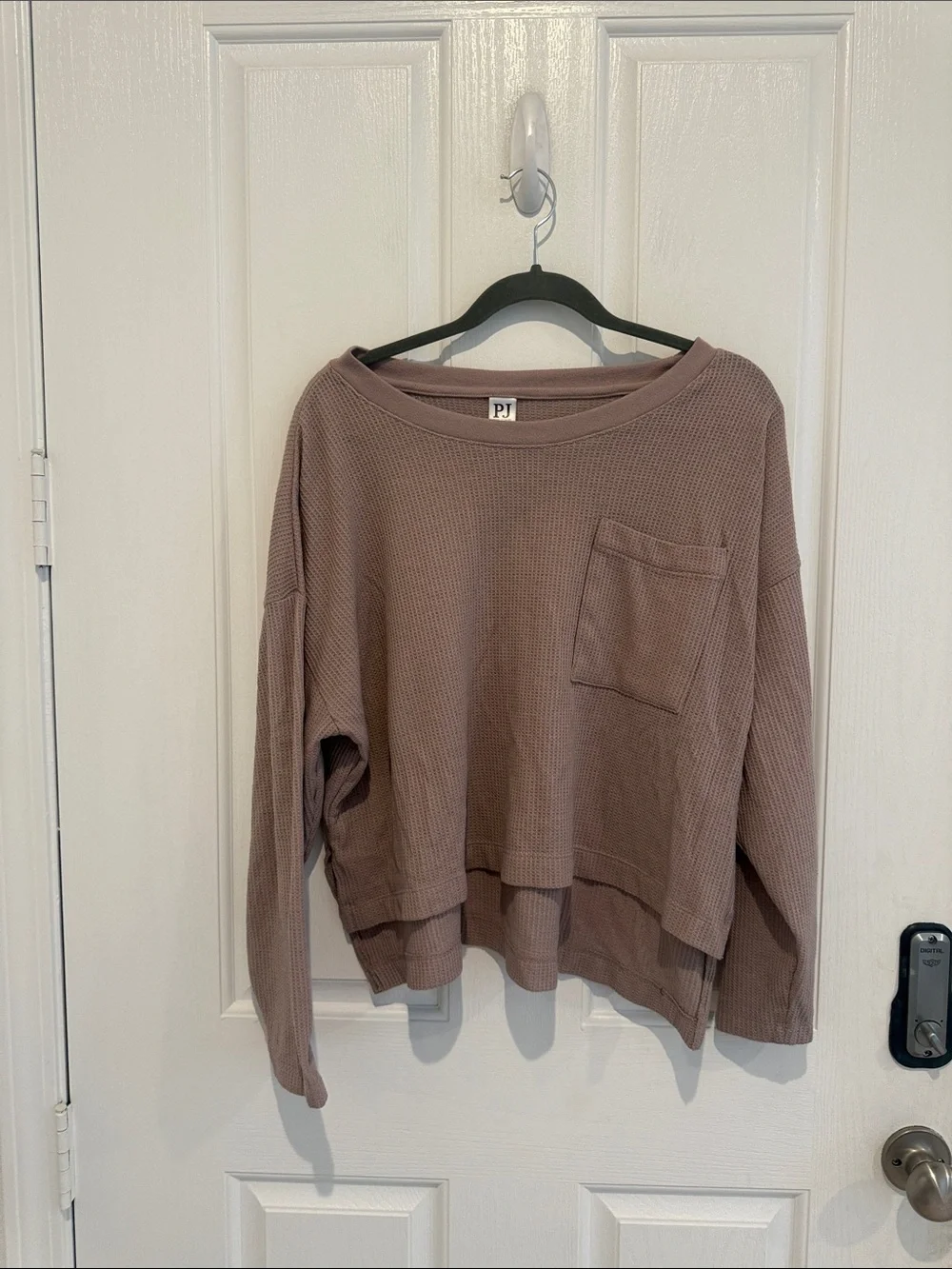 🇺🇸PJ salvage waffle knit top - Picture 2 of 6
